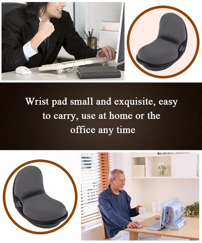 Comfortable Memory Foam Mouse Pad - Ergonomic Wrist Support