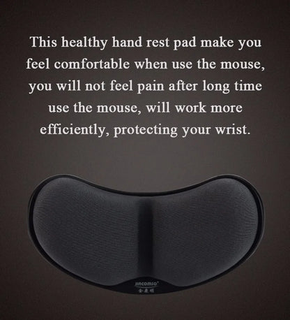 Comfortable Memory Foam Mouse Pad - Ergonomic Wrist Support