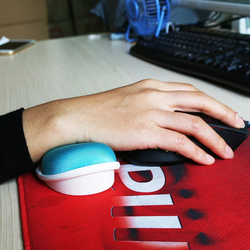 Comfortable Memory Foam Mouse Pad - Ergonomic Wrist Support