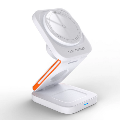 Wireless Charging Station - 3-in-1 for iPhone, Apple Watch & AirPods